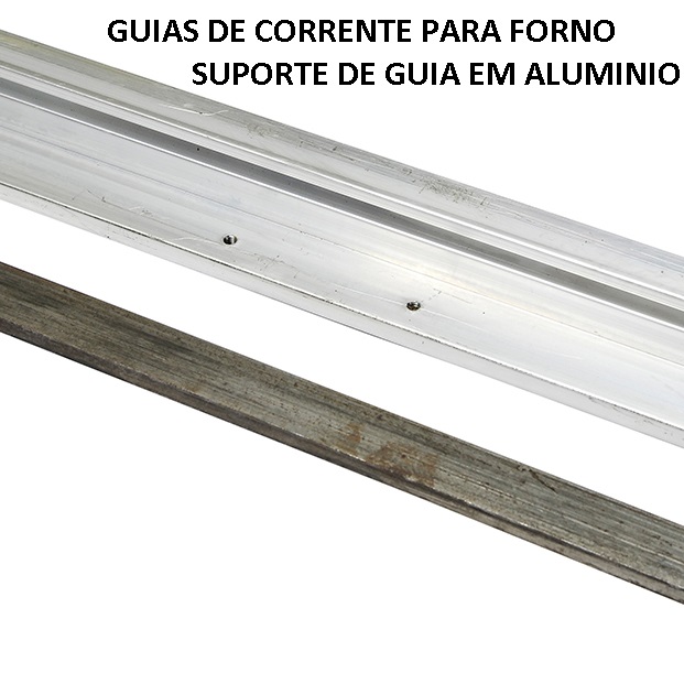 Guia e Suporte de Corrente do Forno